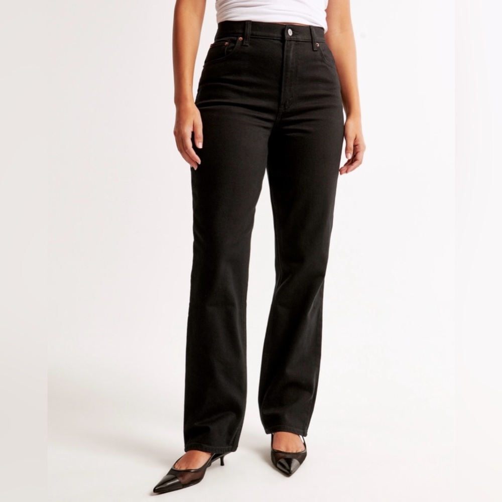 Abercrombie 90s Straight Jeans Ultra High Rise